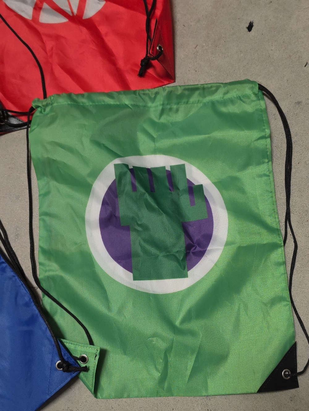 Nwt Marvel Drawstring Bags - Picture 3 of 5